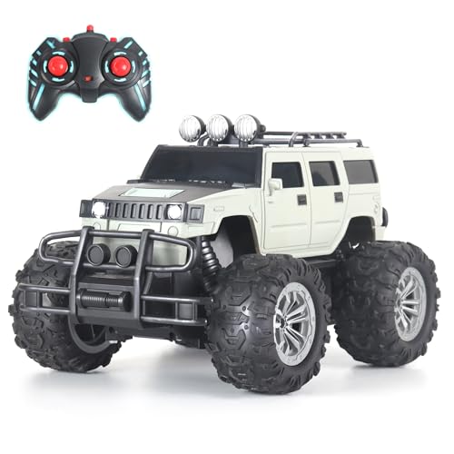Popsugar of roadway rechargeable remote control car. Rc car monster truck. 4 headlight mode. Lithium battery. C- type charging. Remote control car for kids. Built in India, red
